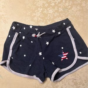 Kohls USA Themed Shorty Shorts for Girls